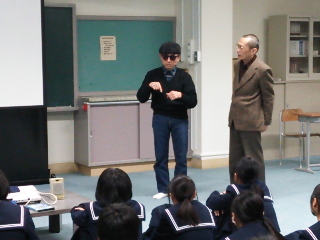 平成25年12月10日　大栄中学校1年生の人権学習に参加しました。の画像その3