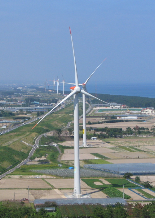 北条砂丘風力発電所の画像