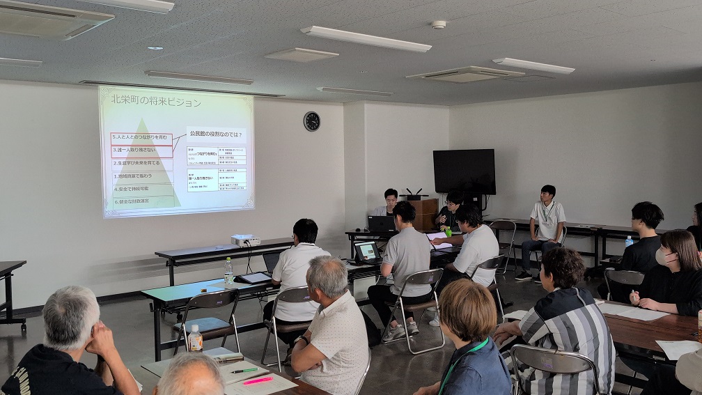 中間発表の様子