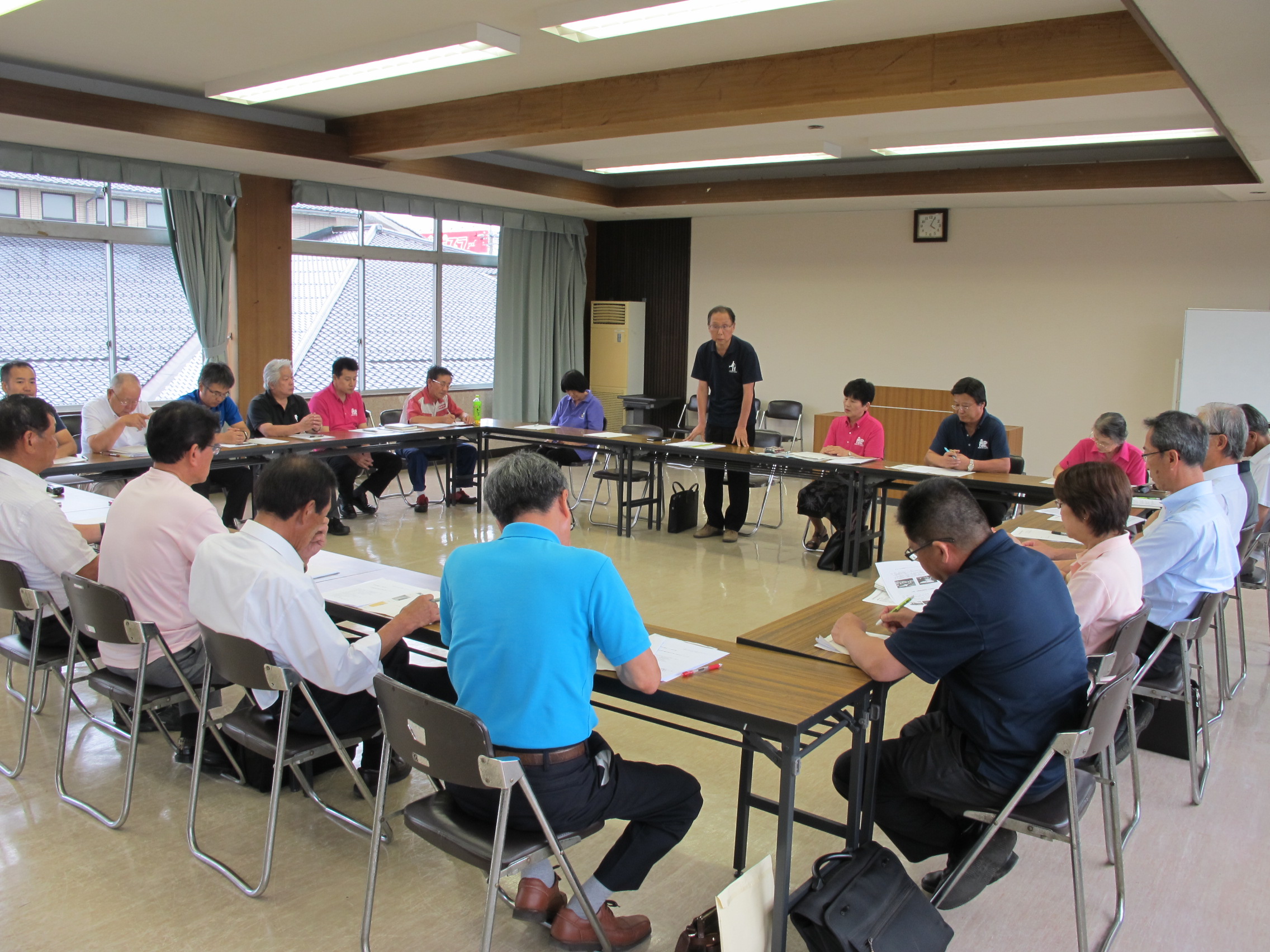 一般会議の様子　北栄町観光協会