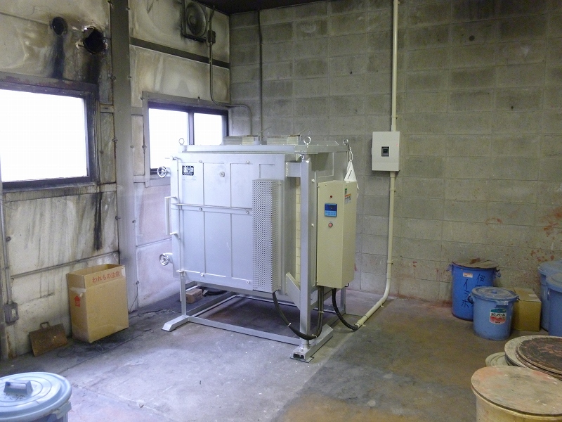 民芸実習館に「陶芸用電気炉」を導入しました!/北栄町