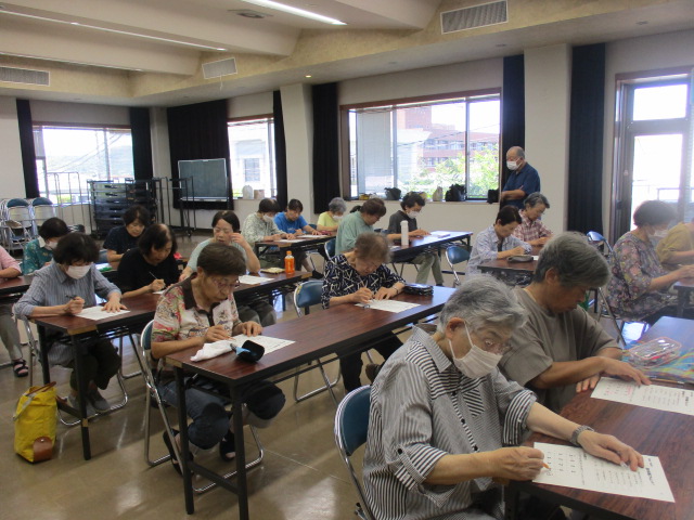 第6回脳トレ教室の画像3