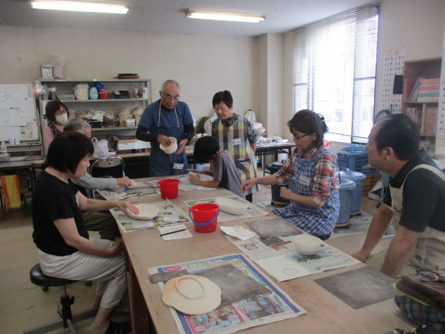 第2回陶芸教室(色付)の画像1