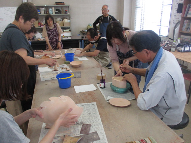第1回陶芸教室(色付)の画像2