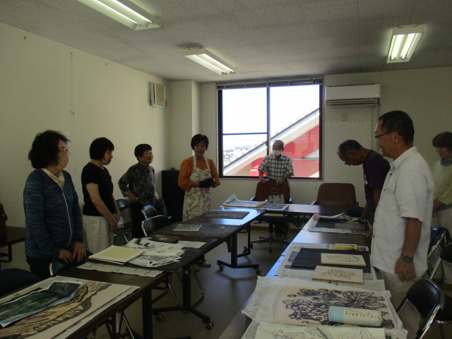 第3回木版画教室の画像1