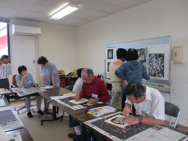 第2回木版画教室の画像1