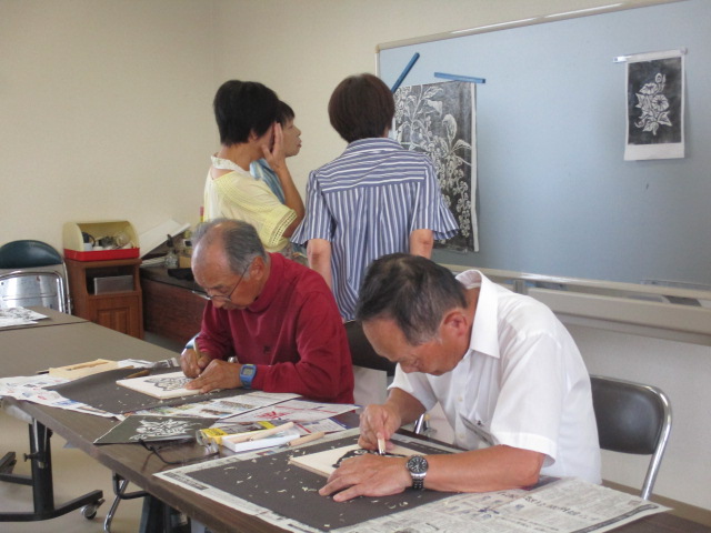 第2回木版画教室の画像2