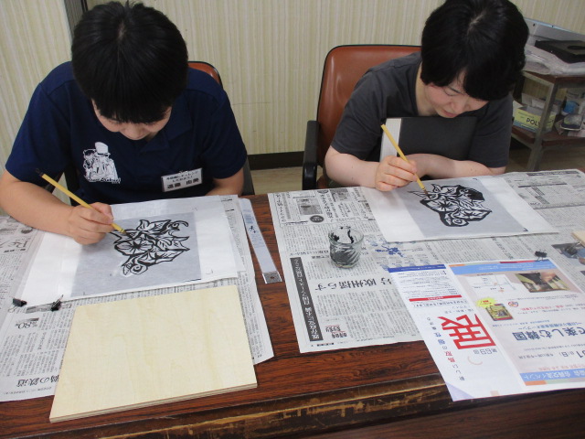 第1回木版画教室の画像4
