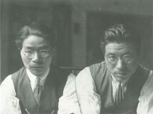 留学当時の前田寛治と福本和夫