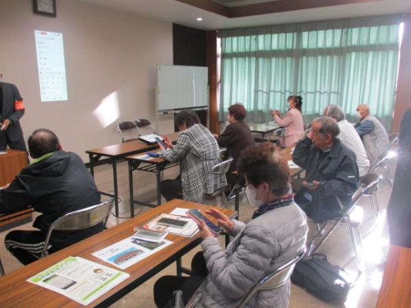 第5回かんたんスマホ体験教室2