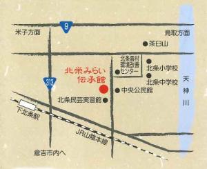 北栄みらい伝承館地図